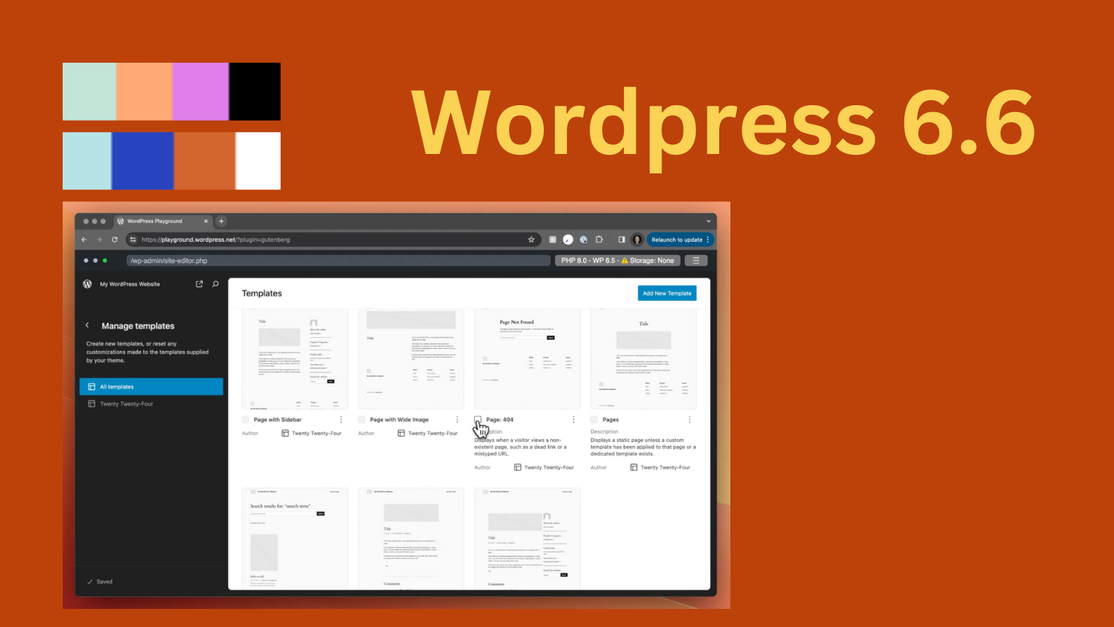 Wordpress 6.6