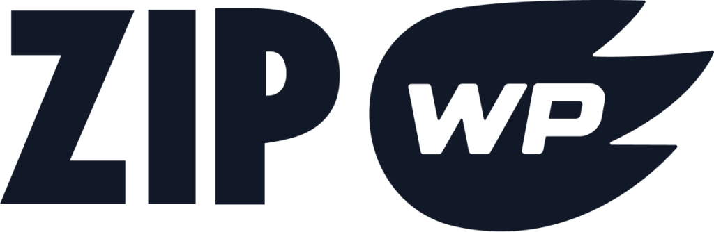 ZipWP logo black