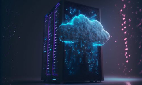 Digital cloud data storage